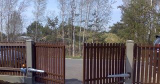 Купить распашные ворота из штакетника Прокопьевск, цена от 2777 руб.